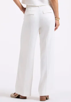 Adelina Women's Linen Blend Wide-Leg Pants, Off-White - WB0027P