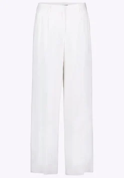 Adelina Women's Linen Blend Wide-Leg Pants, Off-White - WB0027P