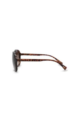 Aviator Sunglasses With Dark Tortoise Frame - B0011STOR