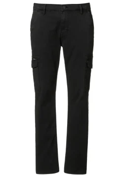 Cargo Joe Men's Straight Leg Pants in Black - BM22929