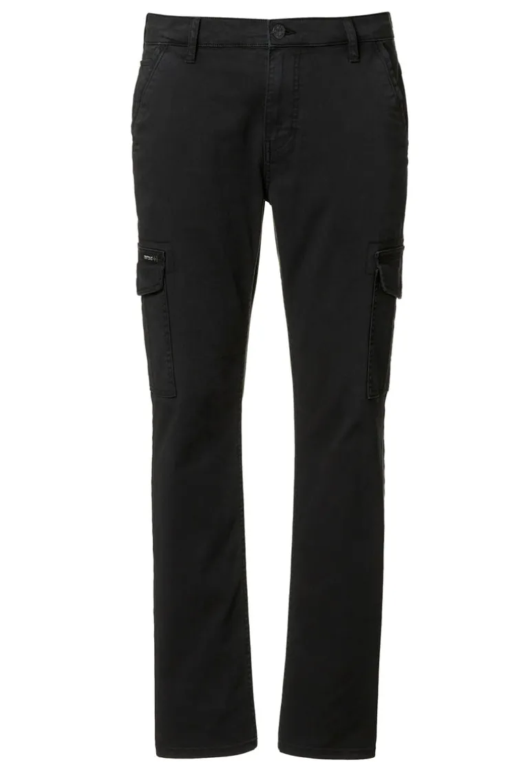 Cargo Joe Men's Straight Leg Pants in Black - BM22929