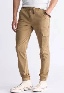 Cargo Tom Men's Jogger Pants in Dark Beige - BM22930