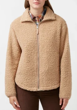 Caterina Women's Full Zip Sherpa Jacket, Vintage Caramel - JK0015F