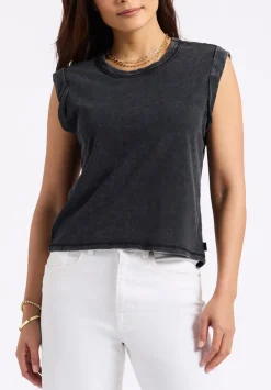 Elayne Women’s Sleeveless Top, Black - KT0230P