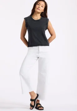 Elayne Women’s Sleeveless Top, Black - KT0230P