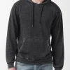 Farman Men’s Lightweight Hooded Sweatshirt, Black- BM24171