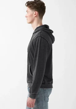 Farman Men’s Lightweight Hooded Sweatshirt, Black- BM24171