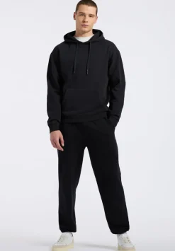 Finley Men's Relaxed Pullover Hoodie, Black - BM24534