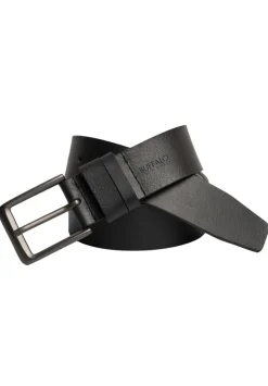 Full Grain Black Buffalo Leather Belt - BB1003C04