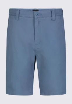 Hadrian Men's Flat Front Shorts, Mirage Blue - BM24266
