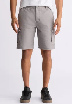 Hiero Men's Cargo Shorts, Ardent Grey - BM24503