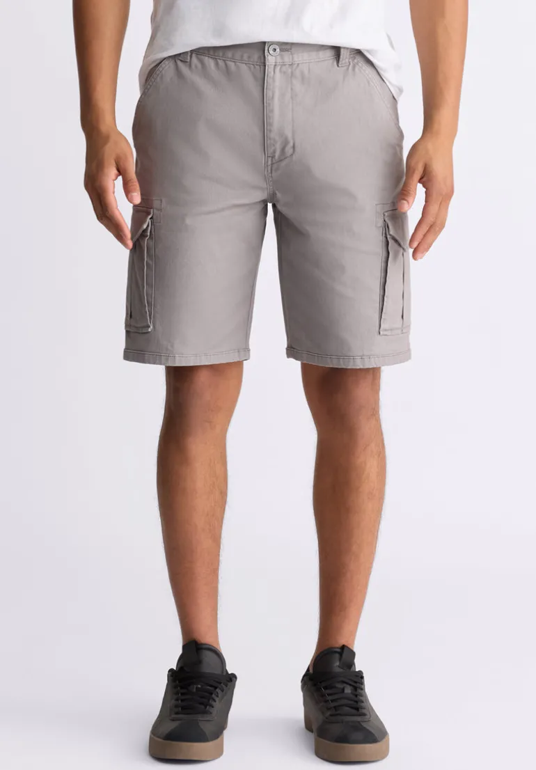 Hiero Men's Cargo Shorts, Ardent Grey - BM24503