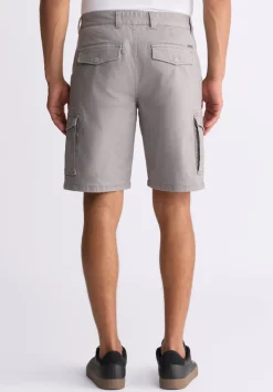 Hiero Men's Cargo Shorts, Ardent Grey - BM24503