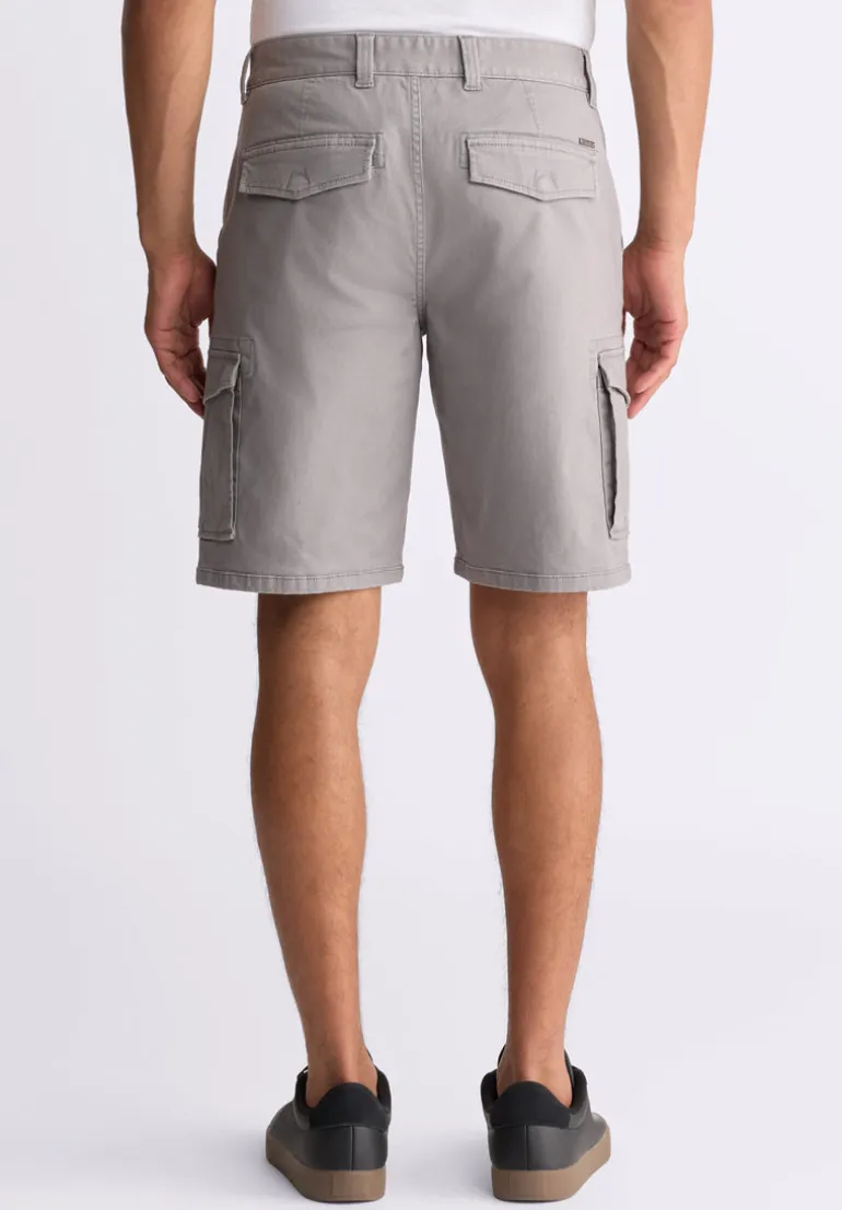 Hiero Men's Cargo Shorts, Ardent Grey - BM24503