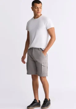 Hiero Men's Cargo Shorts, Ardent Grey - BM24503