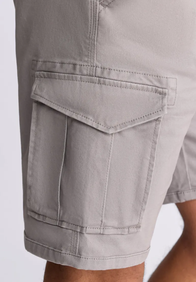 Hiero Men's Cargo Shorts, Ardent Grey - BM24503