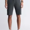 Hiero Men's Cargo Shorts, Charcoal - BM24270