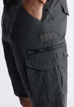 Hiero Men's Cargo Shorts, Charcoal - BM24270