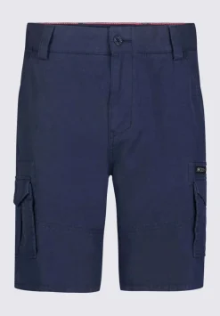 Hiero Men's Cargo Shorts, Midnight Blue - BM24270