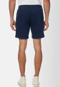 Higgers Cotton Twill Blend Shorts, Whale - BM23934