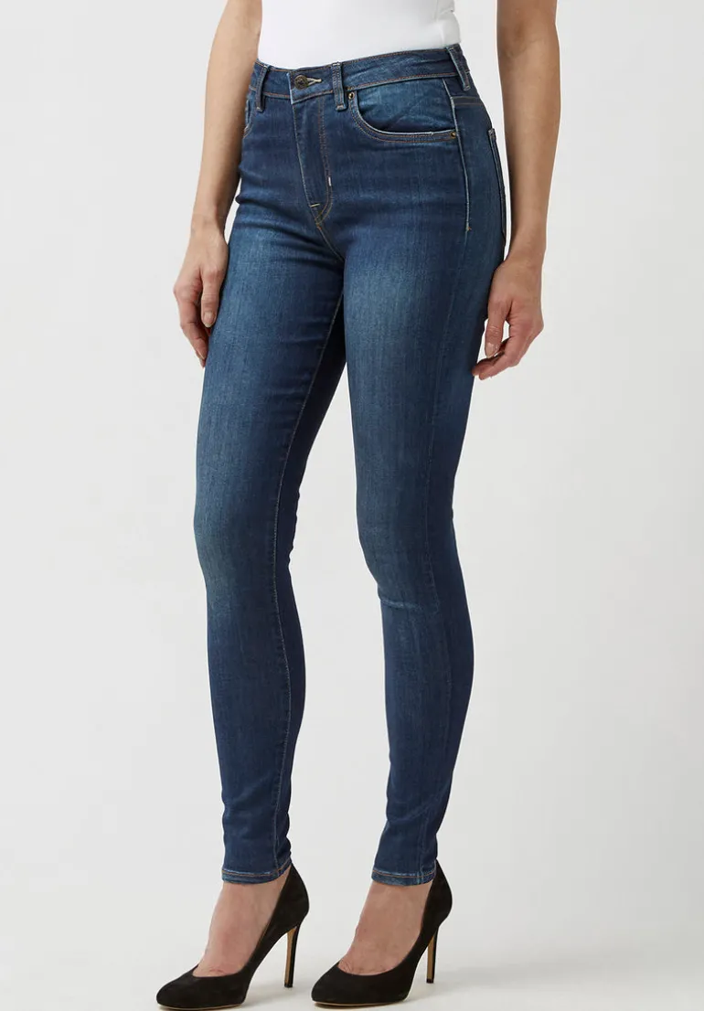 High Rise Skinny Skylar Women's Jeans, Night Rain Indigo - BL15703
