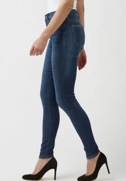 High Rise Skinny Skylar Women's Jeans, Night Rain Indigo - BL15703