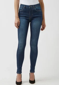 High Rise Skinny Skylar Women's Jeans, Night Rain Indigo - BL15703
