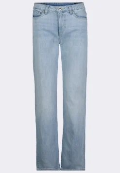 High Rise Straight Jayden Women's Jeans, Light & Soft Blue - BL15837