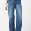 High Rise Wide Leg Addie Women's Jeans, Indigo - BL15817