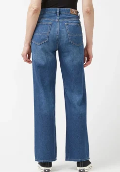 High Rise Wide Leg Addie Women's Jeans, Indigo - BL15817