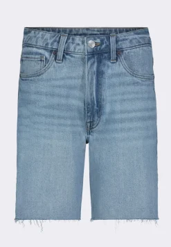 High Rise Women's Bermuda Bambi, Vintage Blue - BL16079
