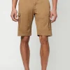 Hortus Men's Cargo Shorts, Tan - BM23587