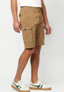 Hortus Men's Cargo Shorts, Tan - BM23587