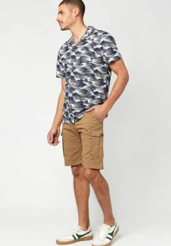 Hortus Men's Cargo Shorts, Tan - BM23587