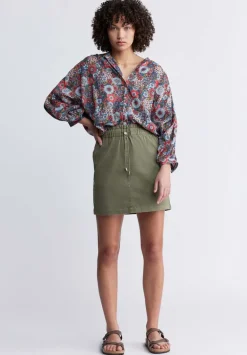 Ishara Women’s Balloon Sleeve Blouse, Floral Print - WT0079P