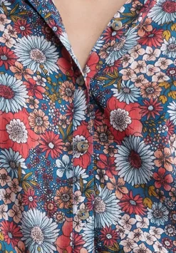 Ishara Women’s Balloon Sleeve Blouse, Floral Print - WT0079P