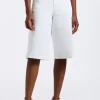 Jackie Women's Jorts, White - BL16074