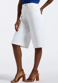 Jackie Women's Jorts, White - BL16074
