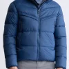 Jerome Navy Men's Hooded Puffer Jacket - OBMEF006