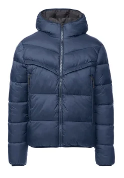 Jerome Navy Men's Hooded Puffer Jacket - OBMEF006