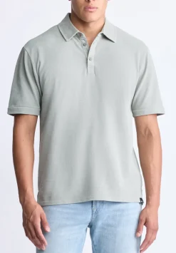 Kabold Men's Classic Polo, Iceberg Green - BM24515