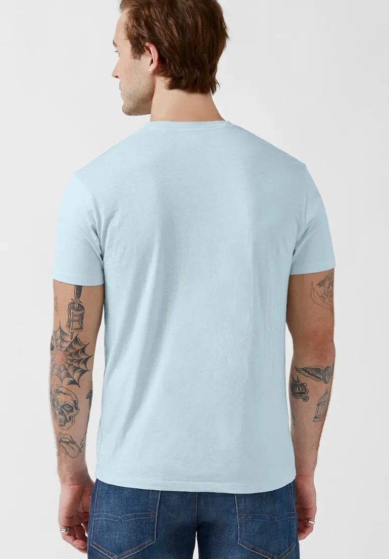 Kaddy Men’s Short-Sleeve Top in Sky Blue - BM23991