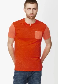 Kaddy Men’s Short-Sleeve Top in Orange - BM23991