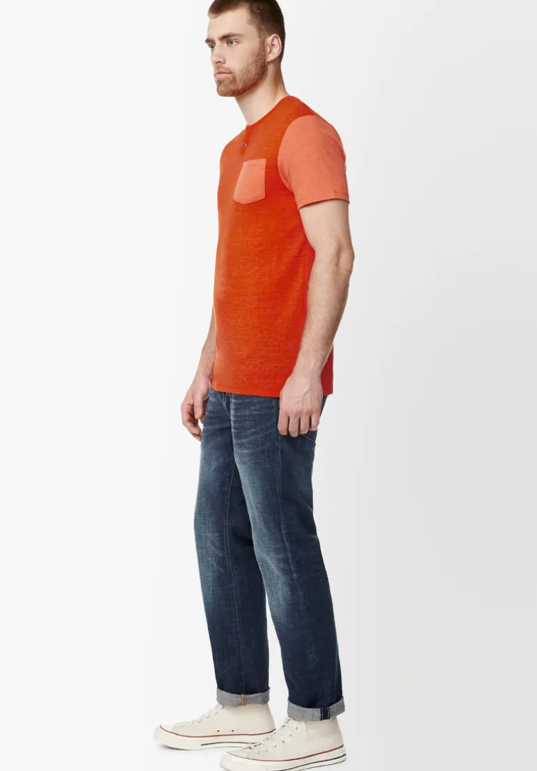 Kaddy Men’s Short-Sleeve Top in Orange - BM23991