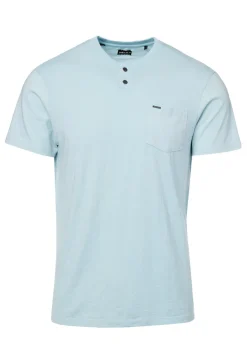 Kaddy Men’s Short-Sleeve Top in Sky Blue - BM23991