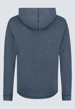 Kafom Men's Hooded Long-Sleeve Top, Black - BM24433