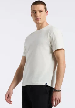 Kanto Men's Short-Sleeve Crew Neck Jersey T-Shirt, Milk - BM24603