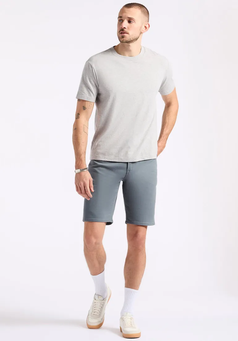 Kanto Men's Short-Sleeve Crew Neck Jersey T-Shirt, Heather Grey - BM24603