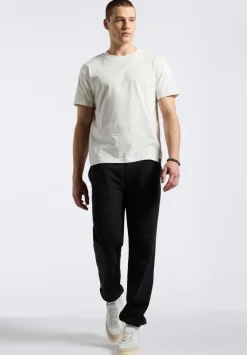 Kanto Men's Short-Sleeve Crew Neck Jersey T-Shirt, Milk - BM24603