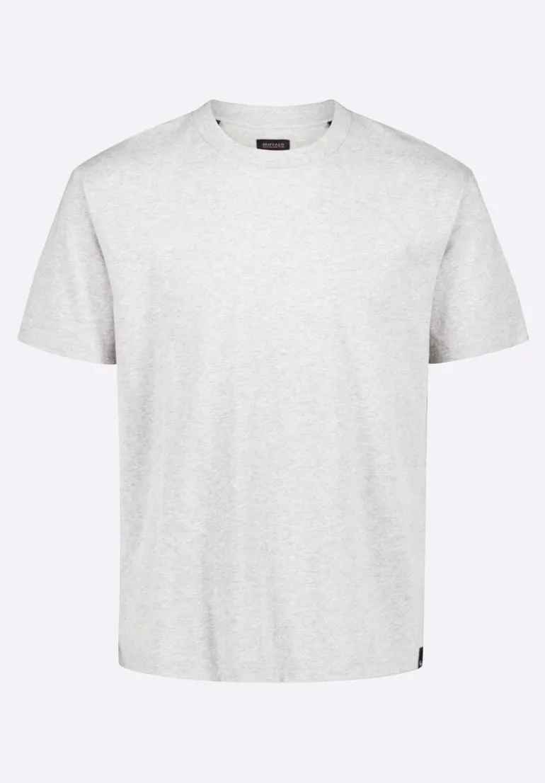 Kanto Men's Short-Sleeve Crew Neck Jersey T-Shirt, Heather Grey - BM24603
